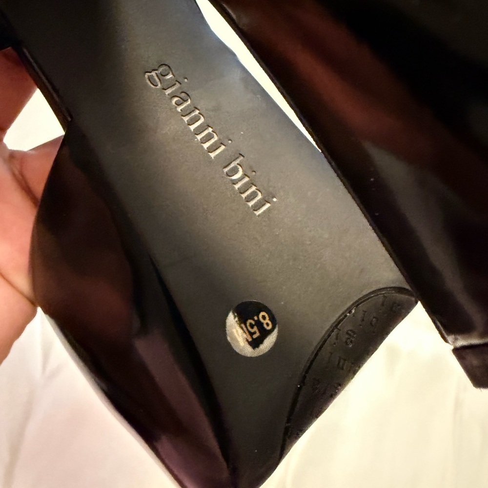 Gianni Bini Black Patent Platform Heels (Size 8.5) 🖤 Black Patent Leather Heels - Picture 7 of 9